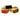 Vintage onyx, tigers eye, coral 14k yellow gold 3 ring set Jack Weir & Sons