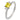 GIA fancy intense greenish yellow diamond platinum and gold ring Jack Weir & Sons