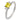 GIA fancy intense greenish yellow diamond platinum and gold ring Jack Weir & Sons