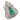 Art Deco emerald diamond platinum clip Jack Weir & Sons