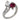 Art Deco GIA diamond AGL 1.55 carat Burma no heat ruby platinum bypass ring Jack Weir & Sons