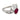 Art Deco GIA diamond AGL 1.55 carat Burma no heat ruby platinum bypass ring Jack Weir & Sons