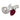 Art Deco GIA diamond AGL 1.55 carat Burma no heat ruby platinum bypass ring Jack Weir & Sons