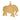 Cartier 18k yellow gold elephant charm pendant Cartier