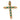 Victorian 6 carat emerald diamond 18k yellow gold cross pendant Jack Weir & Sons