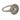 Art Deco diamond platinum circular filigree ring Jack Weir & Sons