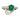 Edwardian emerald diamond platinum Toi Et Moi ring Jack Weir & Sons