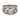 Mid Century 1.67 carat platinum 3 stone double band ring Jack Weir & Sons