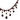 Victorian 53.40 carat total weight garnet 14k yellow gold necklace Jack Weir & Sons