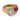 Retro diamond ruby 18k yellow gold tank ring Jack Weir & Sons