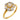 Edwardian pearl diamond 18k yellow gold cluster ring Jack Weir & Sons