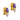 Vintage 16 carat amethyst diamond 18k yellow and white gold earrings Jack Weir & Sons
