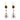 Victorian amethyst seed pearl rock crystal 18k yellow gold earrings Jack Weir & Sons