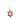 Vintage ruby 14k yellow gold star of David necklace Jack Weir & Sons