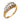 Vintage marquise diamond 14k yellow gold 7 stone band Jack Weir & Sons