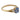 Modern 1.23 carat no heat sapphire diamond 18k white gold ring Jack Weir & Sons