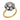 Victorian 3.70 carat diamond 18k yellow gold and silver cluster ring Jack Weir & Sons