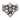 Mid Century 2.50 carat French cut diamond 18k white gold cocktail ring Jack Weir & Sons