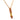 Vintage ruby and 18k yellow gold beaded necklace Jack Weir & Sons