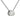 Vintage 0.75 carat diamond platinum necklace Jack Weir & Sons