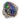 Vintage 15.60 carat black opal diamond platinum cocktail ring Jack Weir & Sons