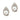 Vintage 3.90 carat diamond pearl 18k white gold earrings Jack Weir & Sons