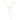 David Yurman 18k yellow gold box chain slider necklace David Yurman