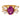Vintage AGL 2 carat garnet diamond 14k yellow gold cocktail ring Jack Weir & Sons