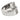 Vintage diamond 18k white gold bypass ring Jack Weir & Sons
