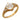 Art Deco inspired GIA 1 carat diamond 18k yellow gold filigree engagement ring Jack Weir & Sons