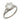 Mid Century GIA 2.04 carat diamond 14k white gold engagement ring Ring Jack Weir & Sons