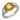 GIA 1.07 carat fancy yellow diamond platinum 18k yellow gold engagement ring Jack Weir & Sons