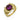 Bvlgari AGL 3.75 carat no heat ruby diamond 18k yellow gold ring - Mens Ring Bvlgari
