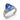 Mid Century GIA 6.16 carat Ceylon sapphire diamond platinum ring Ring Jack Weir & Sons