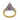 GIA 5.27 carat no heat sapphire diamond 18k yellow gold ring Ring Jack Weir & Sons