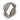 Mid Century 3 carat round and baguette diamond platinum infinity twist band - Mens Ring Jack Weir & Sons