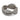 Mid Century 3 carat round and baguette diamond platinum infinity twist band - Mens Ring Jack Weir & Sons