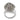 Vintage 3.20 carat diamond 14k white gold navette ring Ring Jack Weir & Sons