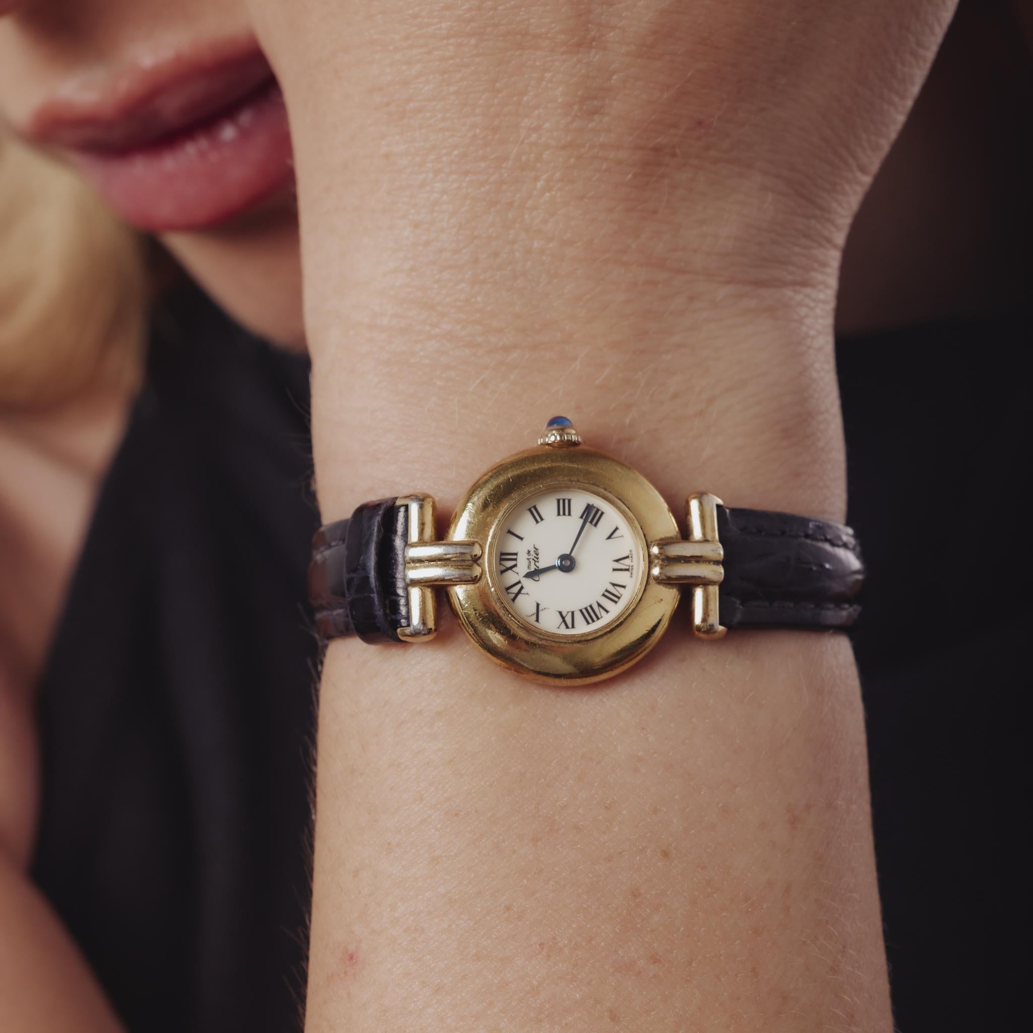 Cartier Paris vintage must vermeil Colisee watch – Jack Weir & Sons