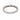 Vintage diamond 14k white gold half eternity band Ring Jack Weir & Sons