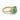 Vintage AGL 3.88 carat Colombia no heat emerald diamond 18k yellow gold ring Ring Jack Weir & Sons