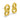 Angela Cummings vintage 18k yellow gold earrings