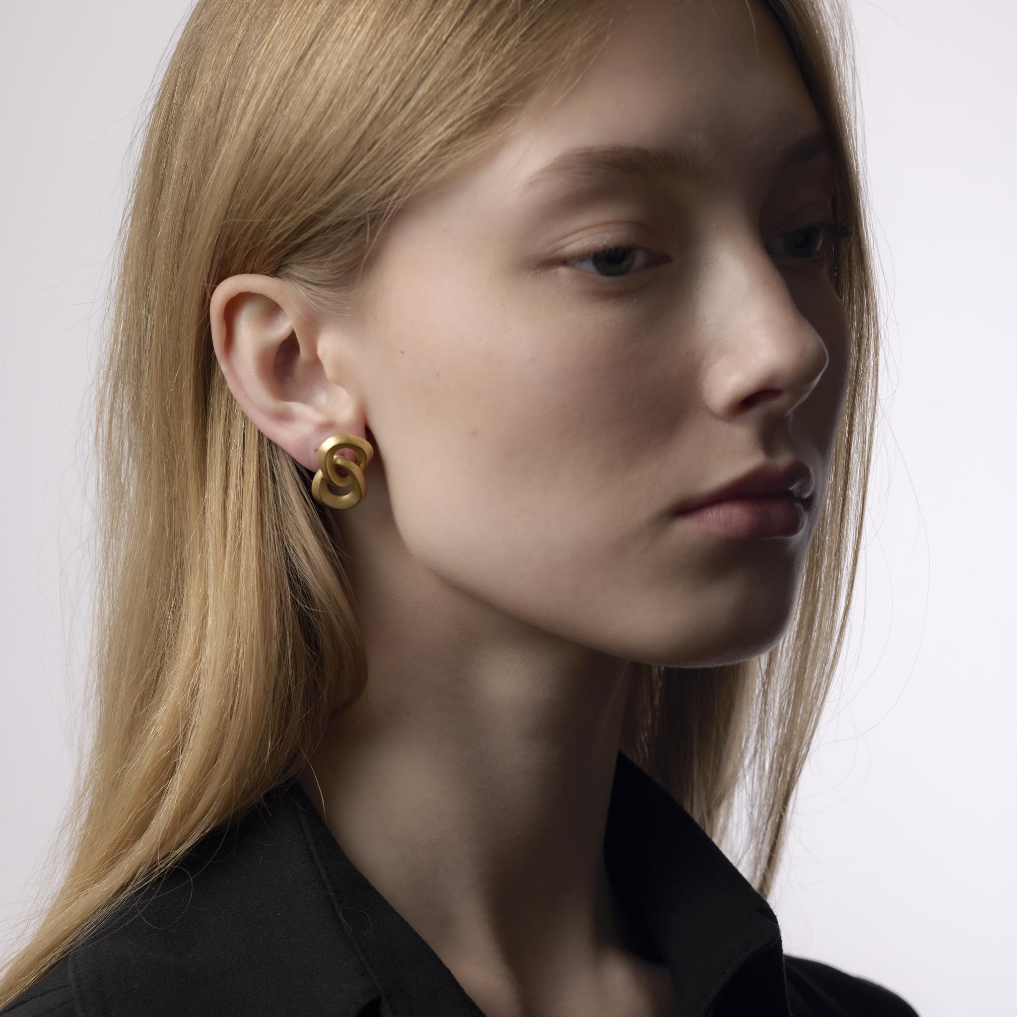 Angela Cummings vintage 18k yellow gold earrings – Jack Weir & Sons