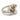 Retro diamond 14k white gold ring Ring Jack Weir & Sons