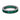Vintage 2.00 carat emerald platinum eternity band