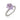 Vintage GIA 2.81 carat no heat pink sapphire platinum solitaire ring Ring Jack Weir & Sons