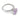 Vintage GIA 2.81 carat no heat pink sapphire platinum solitaire ring Ring Jack Weir & Sons