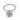 Vintage GIA 2.81 carat no heat pink sapphire platinum solitaire ring Ring Jack Weir & Sons