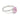 Vintage GIA 2.74 carat pink sapphire 14k white gold ring Ring Jack Weir & Sons