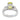 Vintage GIA 2.90 carat no heat yellow sapphire diamond 18k yellow gold ring Ring Jack Weir & Sons